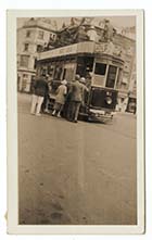Parade boarding a tram | Margate History